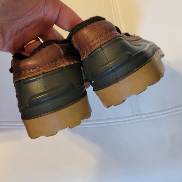 ORVIS Waterproof Rubber Leather Duck Hiking Shoes Boots W 8 / Men 6 - Picture 9 of 12